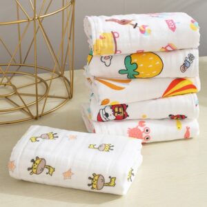 🎉LOCAL INSTOCKS - 35*75/70*120cm Baby Towel (4/6 layers)