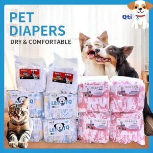 🐶 Pet Dog diapers/😺Cat diapers for female and male [Premium]#Qti